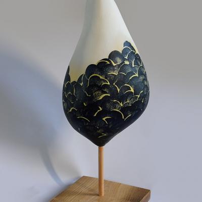 755 Dame en bleu de Prusse